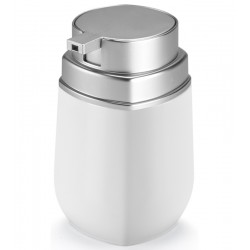 Porta Sabonete Liquido Branco Fosco